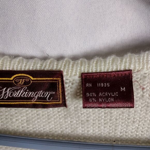 Worthington beaded sweater - Picture 3 of 8